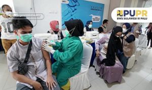 Lima Balai di Sulteng Gelar Vaksinasi Massal, Taufik : Perintah Langsung Menteri PUPR