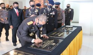 Momen Hari Bhayangkara ke-75, Kapolda Sulteng Resmikan Enam Bangunan Baru