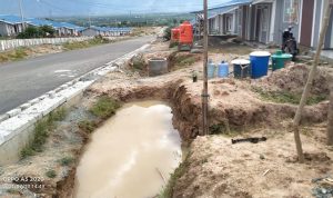 Infrastruktur Huntap Pombewe Dilakukan Upaya Percepatan, PPK : Terkendala Cuaca Setiap Hari Hujan