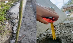 pekerjaan saluran mortar