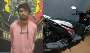 pelaku pencurian motor