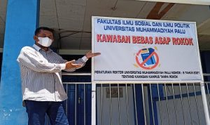 Wadek III Imbau Mahasiswa Fisip Wujudkan Kampus Tanpa Rokok