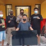 Pencuri Televisi Ditangkap Polisi di Jalan Munif Rahman Palu