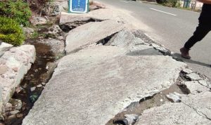 PT. Wasco Diduga Abaikan Pemeliharaan Struktur Jalan Rusak di Sigi