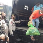 Personil Polres Donggala Bersenjata Lengkap Kawal Ketat Pemindahan 124 Napi Dari Palu ke Donggala