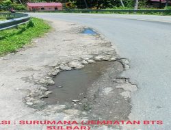 Rusak Lagi, Kondisi Ruas Jalan Nasional Menghubungkan Maleni – Surumana di Donggala?