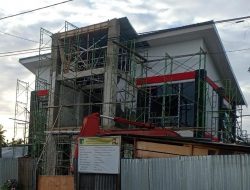 Kantor Baru Kelurahan Taipa Diduga Belum Rampung