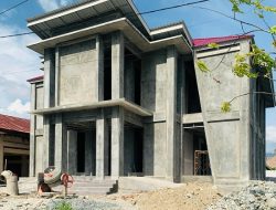 Pembangunan Kantor Pemberdayaan Perempuan dan Anak Kota Palu Belum Selesai