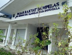 Pasar Rakyat Dampelas Mubazir, Belum Difungsikan Sudah Rusak