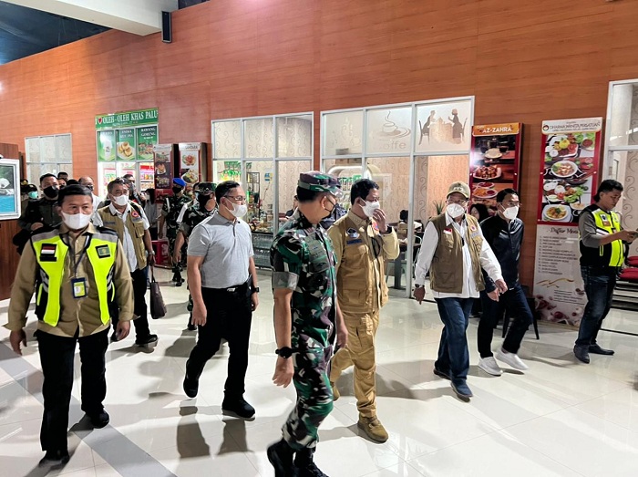 Kepala BNPB RI Letjen TNI Suharyanto beserta rombongan langsung menuju ke Kabupaten Parigi Moutong.