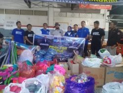 Demokrat Sulteng Peduli Banjir Bandang Torue Serahkan Sejumlah Bantuan