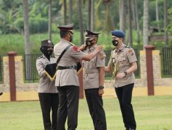Kapolda Sulteng Lantik 150 Bintara Lulusan SPN Polda Sulteng