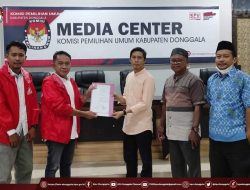 Pengurus DPD PSI Donggala Lakukan Audiensi dengan KPUD