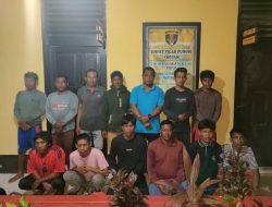 Ditpolairud Polda Sulteng Amankan 16 Orang Pelaku Bom Ikan