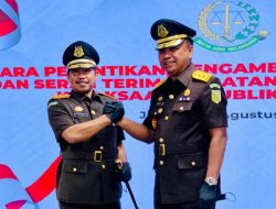 Kajati Sulteng Berganti, Agus Salim Pernah Bertugas sebagai Jaksa di KPK