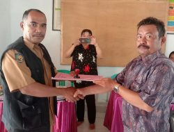 Sertijab Kades Terpilih Karya Mandiri Periode 2022-2018