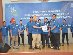 Pengurus GEKRAFS Sulteng Resmi Dilantik