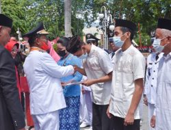 Peringatan HUT Proklamasi RI Ke-77 Pemprov Sulteng Berlangsung Khidmat