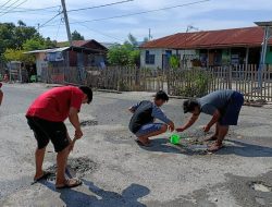 Dinas PU Kota Palu Respon Cepat Perbaikan Jalan Rusak dan Berlubang
