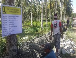 Pekerja Proyek Drainase Desa Ongka Diduga Abaikan Penggunaan APD