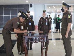 Kepala Kejaksaan Tinggi Sulteng Melantik Pejabat Penting, Salah Satunya Kasi Penyidikan Pidana Khusus