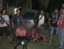 Tiga Pelaku Pencurian Ternak Kambing Diringkus Polisi