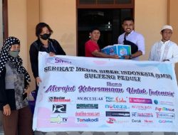 SMSI Sulteng Berbagi Lagi di Jumat Berkah, Kali Ini Dua Masjid di Palu