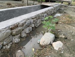 Proyek Drainase Diduga Dinding Luar Belum Ditimbun, Kadis Perumahan Donggala : Tak Ada Dalam RAB
