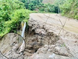 Penanganan Ruas Jalan Tompe – Tambu Dikeluhkan Warga, Sejumlah Pekerjaan Diduga Alami Kerusakan