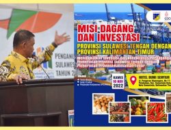 Dengan Kapal Sabuk Nusantara, Gubernur Misi Dagang dan Investasi Sulteng ke Kalimantan