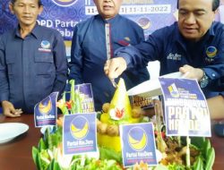 HUT NasDem ke-11, Ketua NasDem Sigi Instruksikan Menang Hattrick