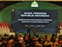 Wapres : KAHMI telah Memberikan Andil Membangun Bangsa