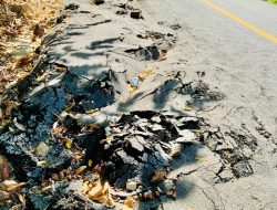 Mutu Aspal Jalan Nasional Diragukan Kualitasnya?