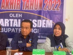 Gelar Refleksi Akhir Tahun, NasDem Sigi Nyatakan Konsisten Kritisi Pemkab