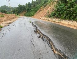 Ruas Jalan Provinsi Bilo – Tambun Batas Kota Tolitoli Dikabarkan Alami Kerusakan   