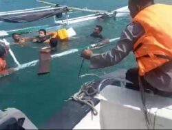 Heroik, Polisi di Tolitoli Selamatkan Warga Korban Perahu Tenggelam di Perairan Tanjung Batu