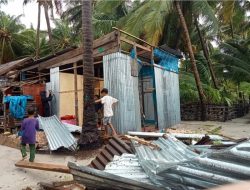 122 Rumah Warga Rusak Diterjang Angin Kencang dan Gelombang Air Laut