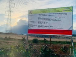 Hasil Pekerjaan Pembangunan Infrastruktur Kawasan Huntap Talise Diduga Asal Kerja Mulai Disorot?