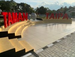 Pembangunan Taman Taipa 2022 Rampung, Penyedia Jasa : Tinggal Memperbaiki Sisa Hasil Pekerjaan