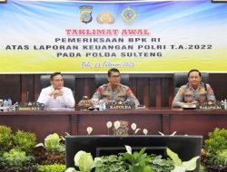 Polda Sulteng Gelar Taklimat Awal Pemeriksaan Keuangan oleh BPK RI