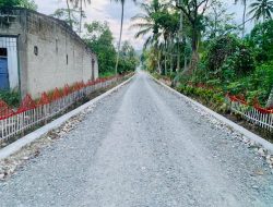 Ruas Kayu Agung Diputus Kontrak