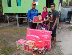 Salurkan Bantuan, Kabid Linjamsos Sampaikan Salam Duka Gubernur Sulsel Andalan