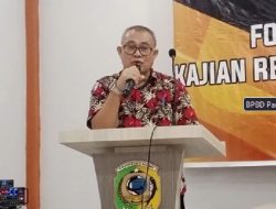 BPBD Parimo : Kajian Bencana Dijadikan Dokumen Pendukung