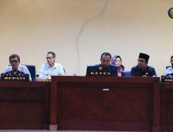 Rapat Paripurna DPRD Parimo Masa Sidang I