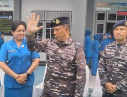 Kunker Perdana Danlantamal VIII Manado Ke Lanal Tolitoli