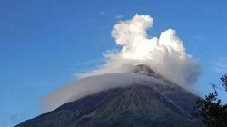 Gunung Karangetang di Sulawesi Utara Mengalami Peningkatan Aktivitas Gempa Guguran