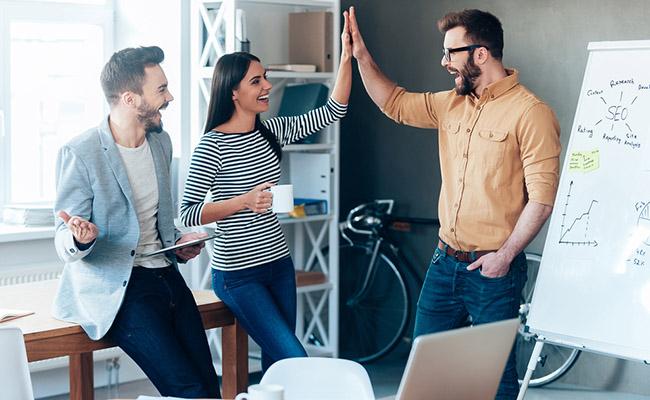 Ilustrasi kunci kebahagiaan dan kesejahteraan