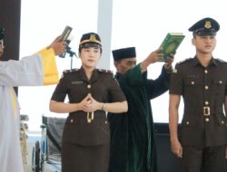 Pelantikan PNS Kejati Sulteg, Kajati Mengingatkan Jaga Perbuatan dapat Mencoreng Marwah Institusi