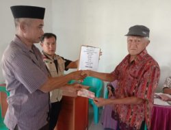 Penyaluran BLT Desa Karya Mandiri Membantu Masyarakat di Parigi Moutong