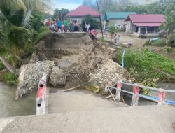 Banjir Melanda Desa Palau dan Desa Malei, Tim Reaksi Cepat BPBD Segera Tangani